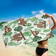 thumbnail image 5 of Kbndieu Microfiber Beach Towel Oversized Lightweight Extra Large Sand Free Beach Blanket Quick Dry Bath Pool Swim Towel for Travel, Swimming, Yoga, Camping 60x30 Inch, 5 of 6