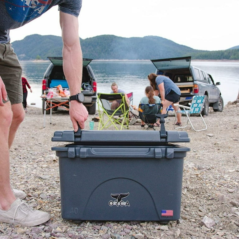 ORCA Charcoal Cooler 40 Quart - Multicolor - Black - Walmart.com ORCA Charcoal Cooler 40 Quart - Multicolor - Black - Walmart.com
