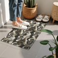 thumbnail image 4 of Black White Gold Marble Pattern Door Rugs,Washable Non Slip Door Mats Indoor,Decorative Door Mats,Entry Mat Indoor for Entrance,Bedroom,Kitchen,Bathroom,16"x24", 4 of 6