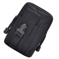 thumbnail image 3 of Bolsa táctica multifunción, bolsas de caza, cinturón, riñonera, paquete táctico militar, bolsas para exteriores, funda de bolsillo, bolsa de Mochilas de mochilero negro una cuerda blanca Eigraketly HW4725-06, 3 of 5