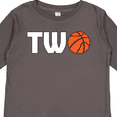 thumbnail image 4 of Inktastic Basketball Second Birthday Boys or Girls Long Sleeve Toddler T-Shirt, 4 of 5
