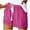 Hot Pink, variant on aidice Womens Summer Shorts Plus Size Casual Drawstring Elastic Waisted Shorts with Pockets Vacation Beach Shorts
