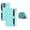 Mint Green, variant on PU Leather Magnetic Snap Flip Zipper Strap Wallet Phone Case Fit for iPhone 16