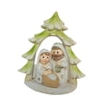 thumbnail image 2 of Pequeña Figura de La Natividad de Navidad, Estatua de La Sagrada Familia, Conjunto de Escena de La Natividad en Miniatura, 2 of 9