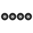 thumbnail image 1 of 4 Pcs Roue de Remplacement pour Valise en PVC et Alliage d'Aluminium Silencieuse pour Bagages de Voyage, 1 of 6
