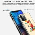 thumbnail image 3 of Cute Fox Case for iPhone 14 Pro Max,Aesthetic Art Design Pattern Soft TPU Bumper Case Cover, 3 of 5