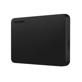 Toshiba Canvio Basics 1TB Portable External Hard Drive USB 3.0 Black - HDTB410XK3AA