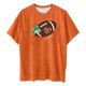 thumbnail image 4 of Tops Cortos para las Mujeres, Doble Cara Impreso Cuello Redondo Gota Hombro Camiseta, Top Estirable Casual, 4 of 5