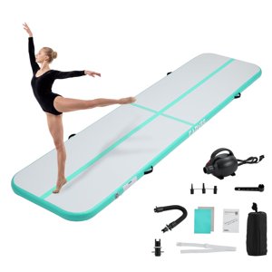 Inflatable Air Gymnastics Mat Training Mat Green