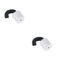 thumbnail image 2 of Youkk 1/8 Scale RC Racing Car Small Air Filter Vehicle Accessory Kids Adults Replacing Engine Parts Filtration System Supplies White 2Set, 2 of 6