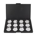 thumbnail image 3 of Empty Eye Shadow Box, 12 Colors Dustproof Empty Makeup Palette Practical Portable  For Women For Lipstick For Blusher For Girls, 3 of 8