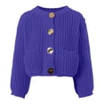 thumbnail image 4 of ASEIDFNSA Womens Oversized Cardigan Sweaters Chunky Knit Button Down V Neck Pockets Fall Casual, 4 of 4