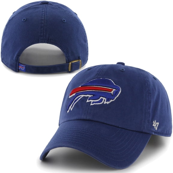 Buffalo Bills NFL Royal Blue Clean Up Adjustable Hat