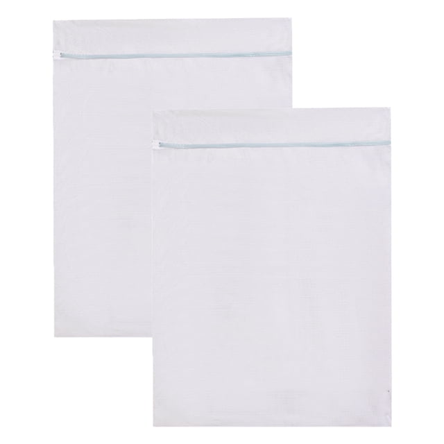 Bolsa de lavandería de malla de nido de abeja para prendas delicadas, bolsa de lavado de ropa extra grande de 90 x 110 cm con material indeformable, ideal para clasificar y almacenar tejidos