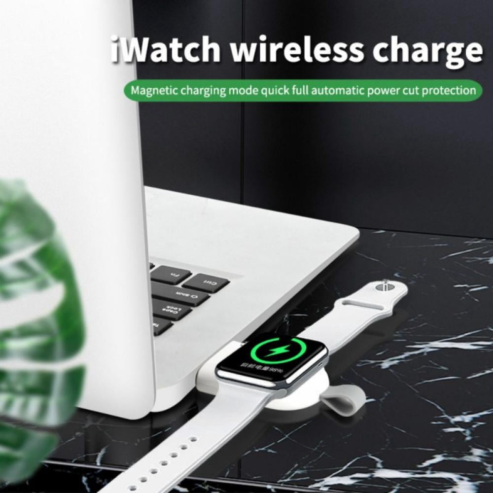 Wireless Charger Compatible for Apple Watch, 2 Pack Portable USB Magnetic iWatch Chargers Travel Cordless Charger Cable Cord Station Fast Charging for Apple Watch Series 6/5/4/3/2/1/SE