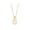 Aries, variant on Women's Stainless Steel Dainty Tiny 12 Constellation Symbols Shell Pendant Necklace Taurus