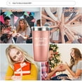 thumbnail image 2 of Not A Day Over Fabulous - 20 Oz Stainless Steel Insulated Tumbler Cup with Lid- 21st 30th 40th 50th 60th 70th Birthday Gifts for Women Her Mom Grandma Friend Gift Ideas, 2 of 6