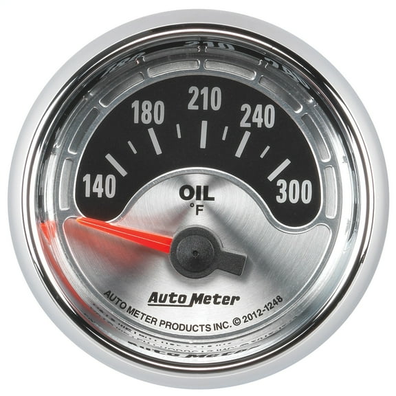 AutoMeter 1248 American Muscle Engine Oil Temperature Gauge