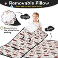 thumbnail image 3 of White Christmas Truck and Tree Pattern Toddler Nap Mats for Kids Preschool,50"x20" Sleeping Mat Bag or Kids,Toddler Sleeping Bag,Toddler Nap Mat or Daycare, 3 of 6