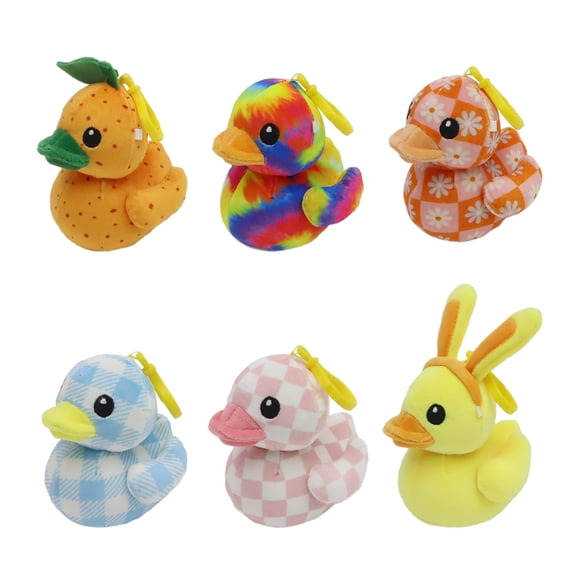 4" Easter Quackerz Backpack Clips