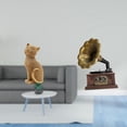 thumbnail image 2 of Figura decorativa vintage de gato en resina, ideal para sala de estar, dormitorio, entrada, estantería o como regalo de inauguración o cumpleaños. Ado, 2 of 8