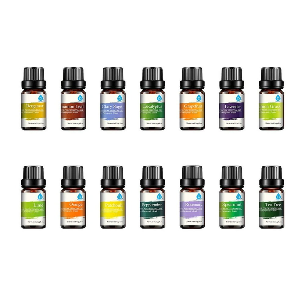 Pursonic, 100 Pure Essential Oil Set, 14pack
