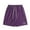 Purple Athletic Shorts, variant on Men's Summer Bamboo Embroidery Drawstring Shorts Pockets Breathable Sports Running Beach Shorts Purple M