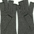 thumbnail image 2 of Gants contre l'Arthrite avec Grips - Compression Texturée Sans Doigts pour Hommes et Femmes - Gants à Doigts Ouverts pour la Main contre la Rhumatoïde et l'Arthrose - Soulagement de la Douleur Articulaire Arthritique pour la Saisie à l'Ordinateur, 2 of 6