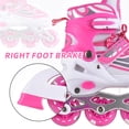 thumbnail image 3 of Adjustable Kids Inline Skates Light Up for Boys and Girls, 3 of 8