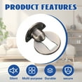 thumbnail image 4 of TALENO Door Stoppers for Bottom of Door,Built-In Strong Magnetic Structure Magnetic Door Stopper,Not Effortless to Rust Or Deform Doorstop,beige, 4 of 7