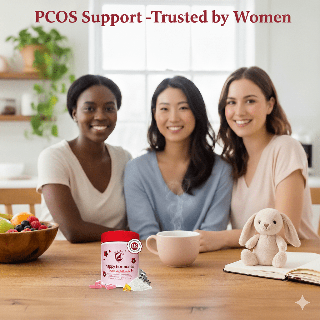 Mr Ros Happy Hormones PCOS Multivitamin Capsules, 60 Count
