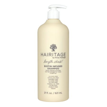 Hairitage Length Check Shampoo for Dry Damaged Hair, 21 oz.