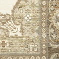 thumbnail image 3 of HomeRoots 510141 10 x 13 ft. Beige Ivory Tan Gold Gray & Green Oriental Power Loom Stain Resistant Rectangle Area Rug, 3 of 5