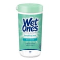 Wet Ones Hand and Face Wipes Canister — Sensitive Skin, 40 ct. Canister
