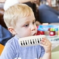 thumbnail image 4 of kjfeif Silicone Harmonica for Kids Children Key of C Removable Full Body Washable Cute Musical Instruments for Toddler Kids Adult Beginners' Musical Instrument Toy Gift, 4 of 6