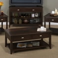 thumbnail image 1 of Jofran Table Basse à Roulettes Série 1030 en Merlot, 1 of 3