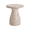 Beige, variant on Tcbosik Concrete Side Table for Indoor & Outdoor, 20 Inch Small End Table, Lightweight Accent Table for Patio, Deck, Porch, Garden, Beige