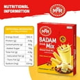 thumbnail image 2 of MTR Badam Drink Mix (200g, Pack of 1) – Premium Almond Mix with Saffron & Cardamom, Quick to Prepare, Authentic Indian Flavor, Ideal for Beverages & Desserts, No Preservatives, 2 of 5