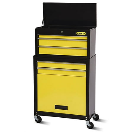 Stanley 5 Drawer Rolling Tool Chest And Cabinet Stanley 5 Drawer Rolling Tool Chest And Cabinet