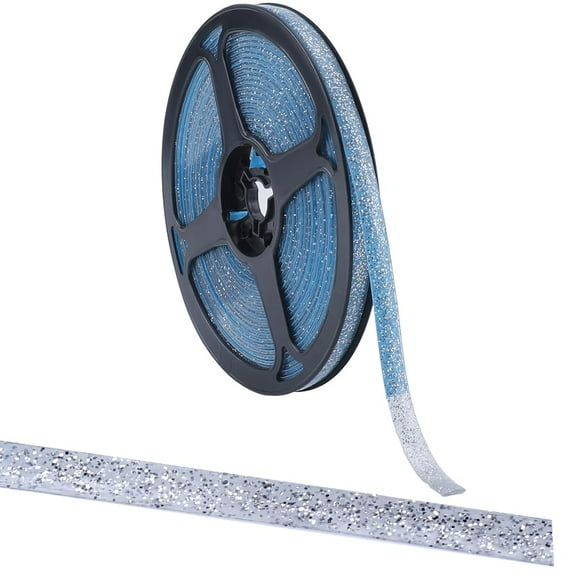 6.56 Yards Caulk Strip 1/3" Self Adhesive Silver Bathroom Corner Ceramic Tile Caulking Gap Tape Moulding Trim Strips Decorative Sealing Sealant Tape