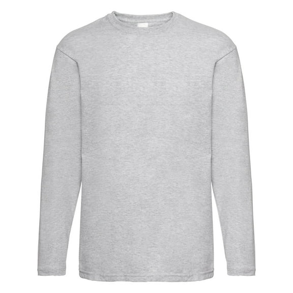 Mens Value Long Sleeve Casual T-Shirt