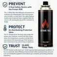 thumbnail image 4 of TECHEF 8oz Butane Fuel Canisters Cylinders for Portable Gas Stove Camping Stoves, Gas Burners, UL Listed - DUAL Safety System (28 Pack), 4 of 9