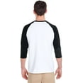 thumbnail image 4 of Gildan Men's Heavy Cotton 3/4-Sleeve Raglan T-Shirt - 5700, 4 of 4