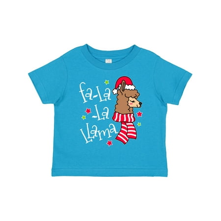 

Inktastic Christmas Llama Gift Toddler Boy or Toddler Girl T-Shirt