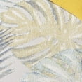 thumbnail image 5 of SAFAVIEH Sarasota Alexa Botanical Indoor/Outdoor Area Rug, Light Green/Ivory, 6'7" x 6'7" Square, 5 of 6