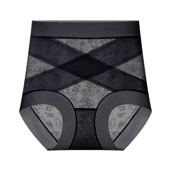 Elegant High-Waisted Seamless Shapewear Panties for Comfortable Everyday Wear Full Coverage Underwear for Relaxed Home and Leisure