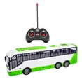 thumbnail image 1 of Coche modelo RC CUTICAT autobús control remoto educativo blanco verde, 1 of 8