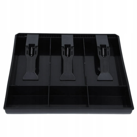 Efficient Cash Drawer Insert Tray, Portable Currency Till For Quick Money Management, Adjustable Dividers & Sturdy Construction In High Quality Artificial Material