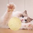 thumbnail image 6 of Tnobhg Cat Toy Interactive Sisal Cat Scratching Ball Toy Bite-Resistant Pet Toy for Stress Relief And Exercise, 6 of 7