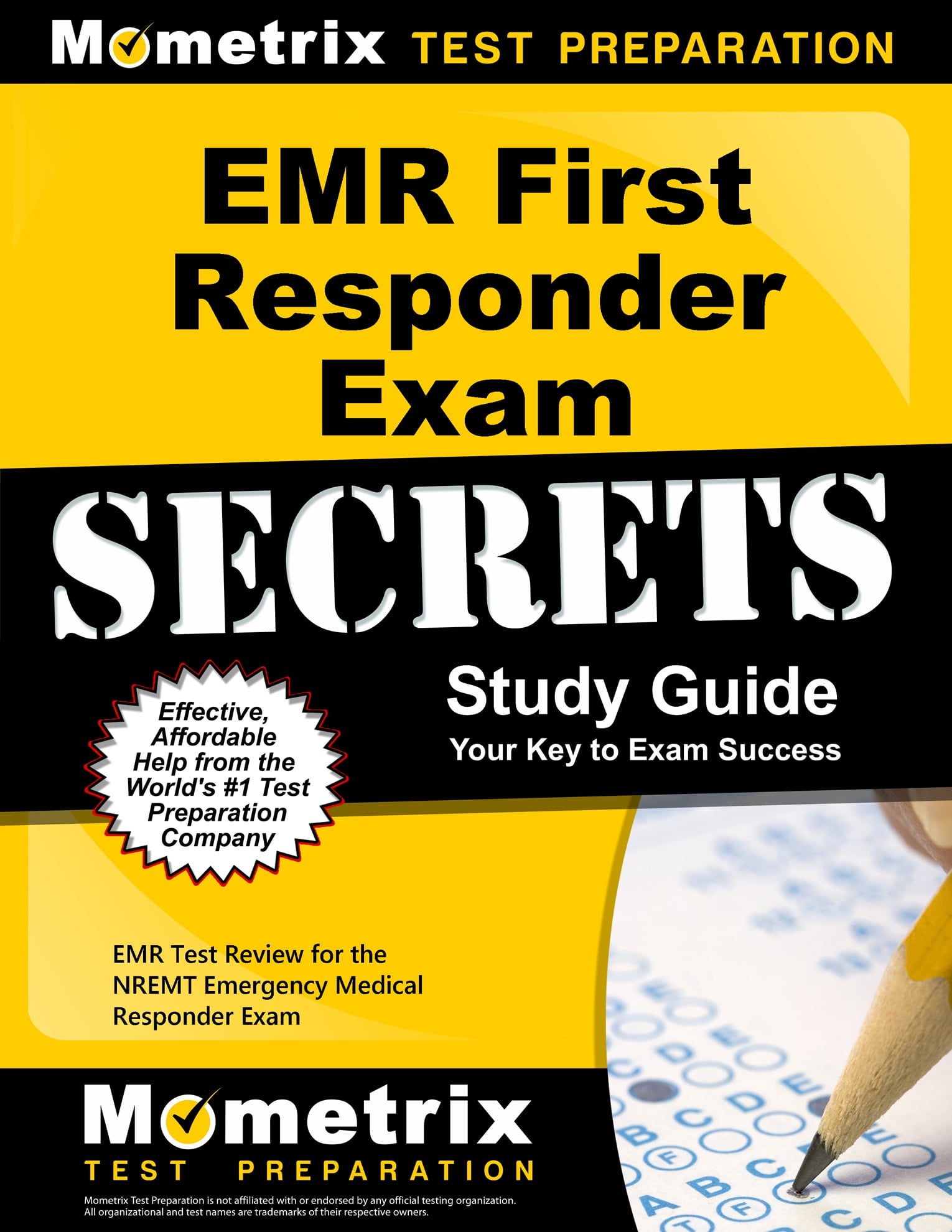 Secrets (Mometrix) EMR First Responder Exam Secrets Study Guide EMR
